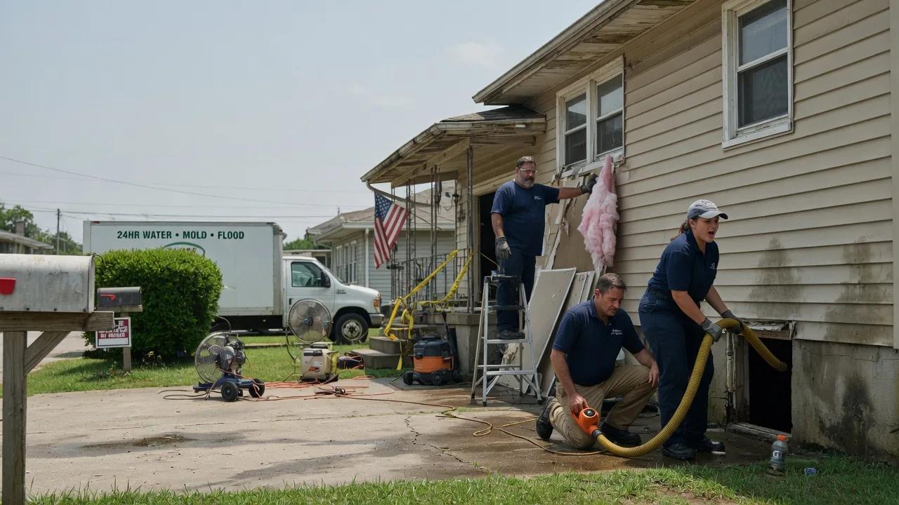 Water Damage Repair in East Texas, PA near me